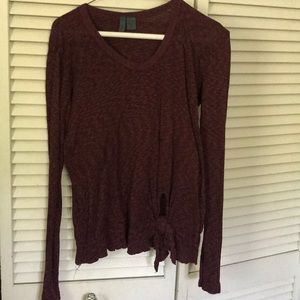 Anthropologie LS shirt Size XS